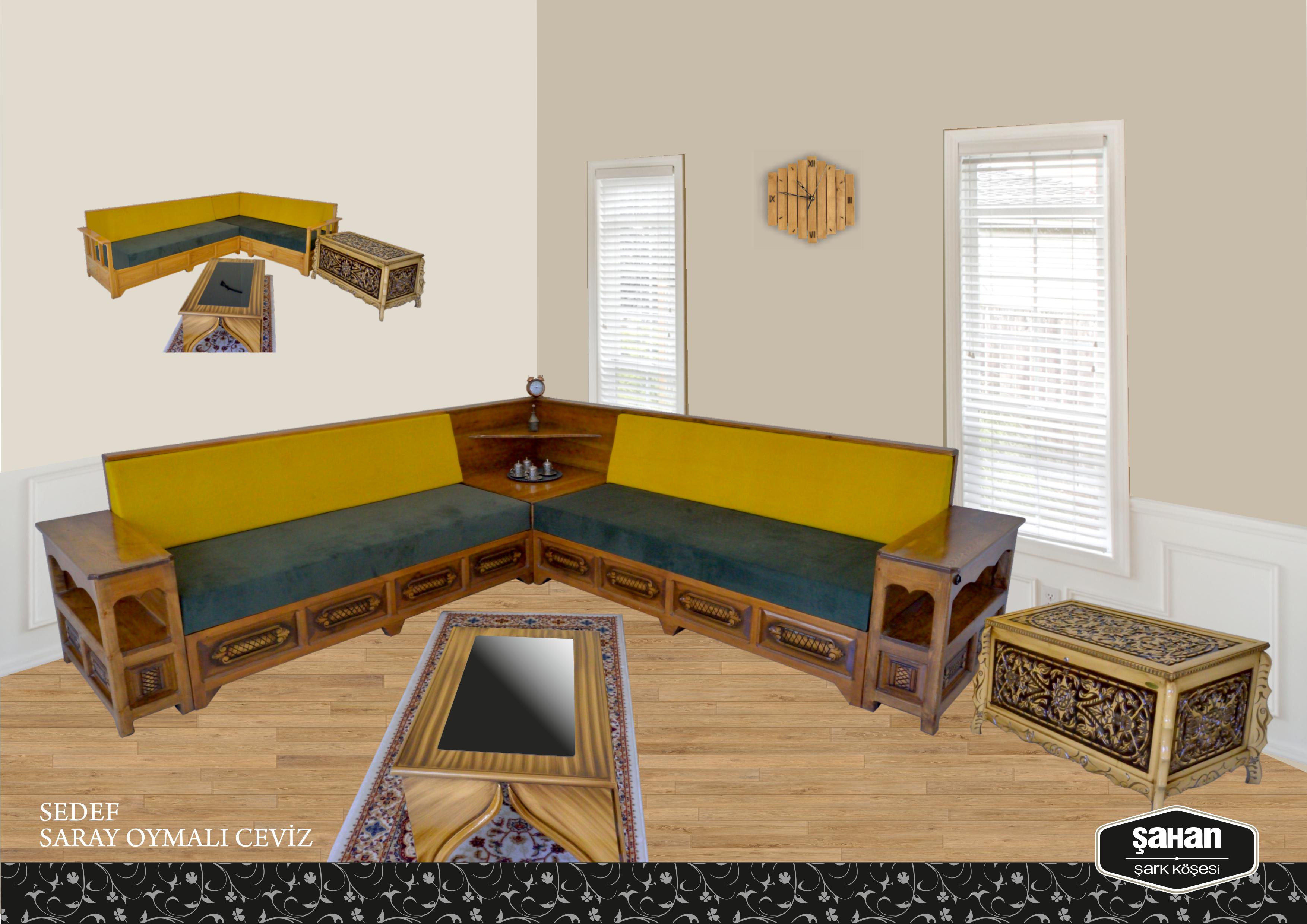 Sedef Saray Oymalı Ceviz